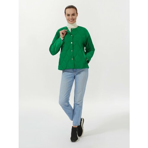 Куртка MADZERINI, размер 48, зеленый