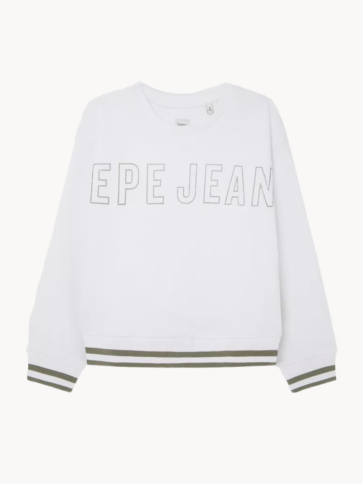 Свитшот Pepe Jeans, размер 10 лет, белый