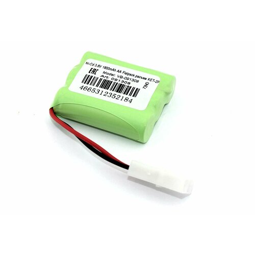 Аккумулятор Ni-Cd 3.6V 1800mAh AA Flatpack разъем KET-2P