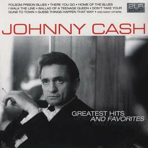 Винил Johnny Cash Greatest Hits And Favorites 2LP / новый, запечатан / 2 виниловые пластинки