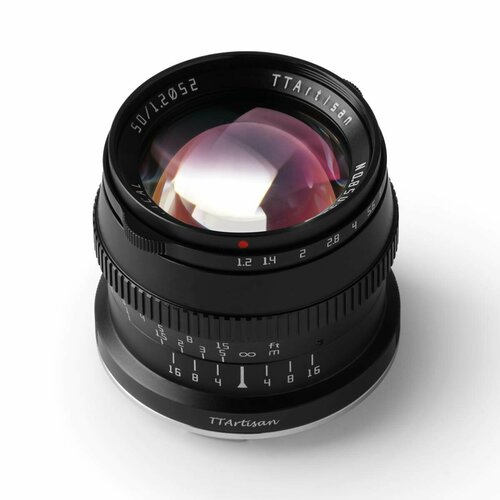 Объектив TTartisan 50 мм F12 APS-C для Canon EOS R 1582000₽