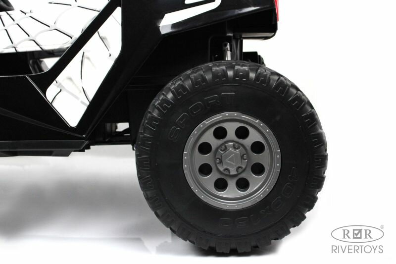 Другие электромобили Rivertoys Детский электромобиль A707AA 4WD белый Spider — фото 1