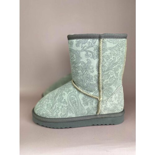 фото Угги el tempo, размер 32, бирюзовый