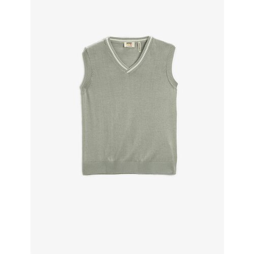 фото Жилет koton, размер 112, серый