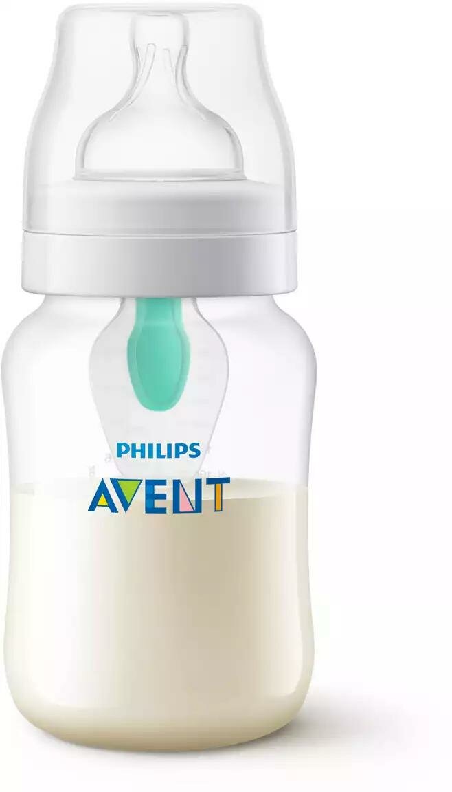 Бутылочка Philips Avent серии Anti-colic с клапаном Airfree , SCF813/14 (1 мес+), 260 мл