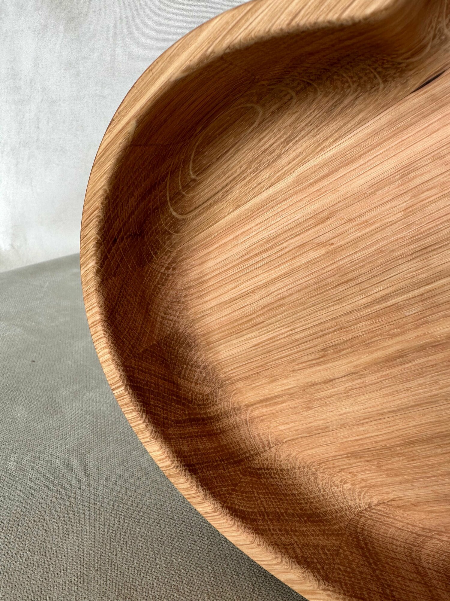 Поднос в форме сердца Дуб Средний (M) 23*27*4,5 см — фото 1