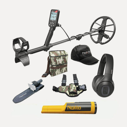 Изображение товара Металлоискатель Nokta Makro Simplex ULTRA WHP c AccuPoint и стартовым набором поисковика