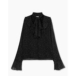 Блузка Gloria Jeans GWT003305 черный/молочный женский L (48-50) - изображение