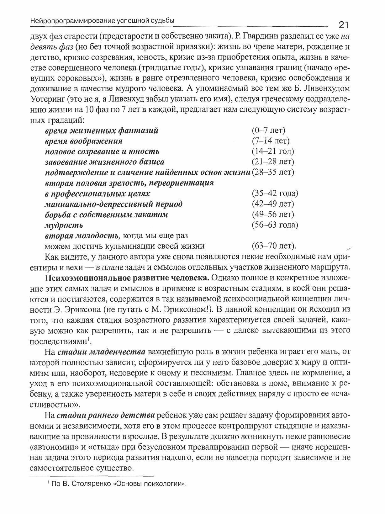 Нейропрограммирование успешной судьбы (7-е изд.) - фото №6