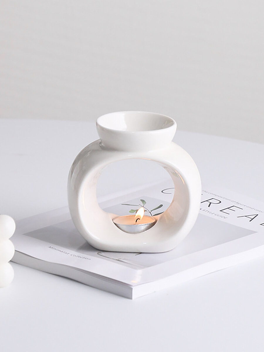 фото Керамическая аромалампа White