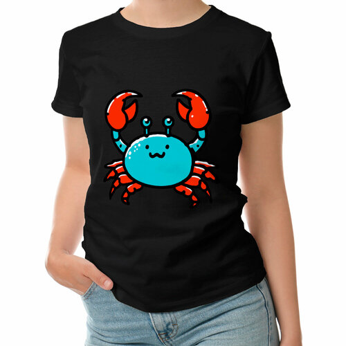 фото Футболка roly, размер s, черный