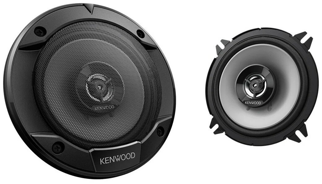 2-полосная коаксиальная автоакустика Kenwood KFC-S1366 13см (5дюйм.) макс. мощность 260Вт, RMS 30Вт, 45Гц-22кГц, 89дБ/м, грили в компл.