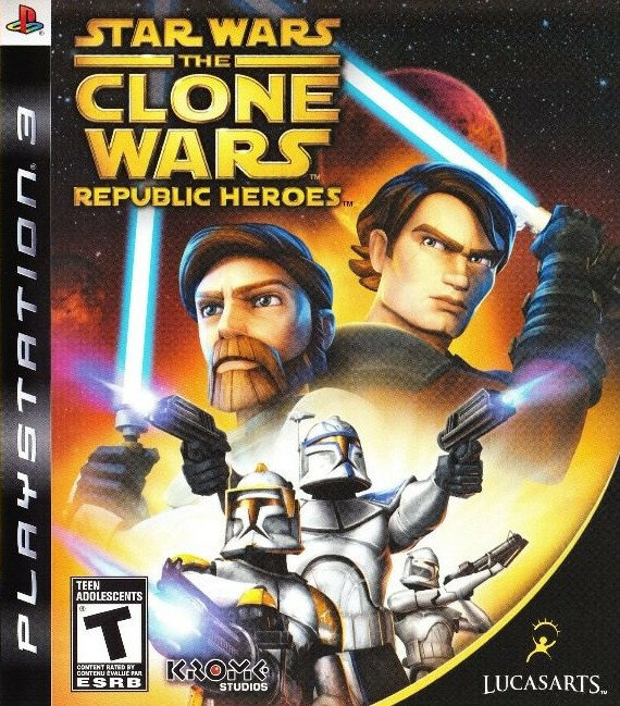 Star Wars The Clone Wars: Republic Heroes (PS3) б/у, Русские Субтитры