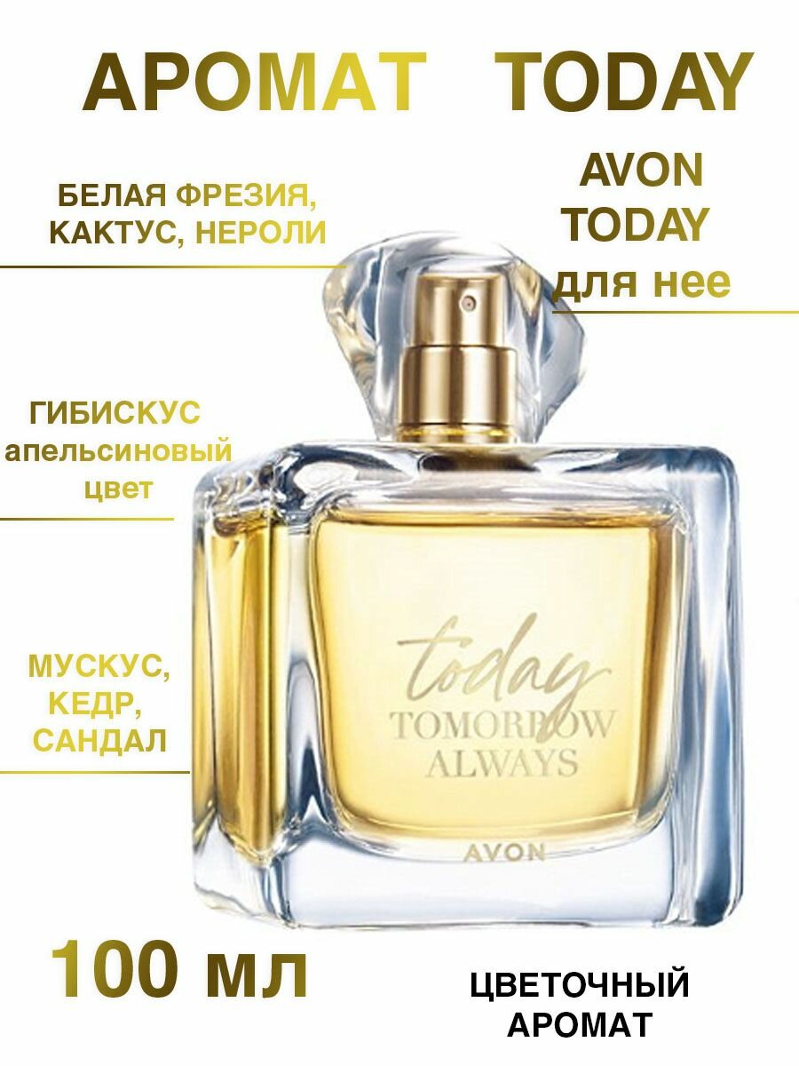 Парфюмерная вода Тудей Today AVON