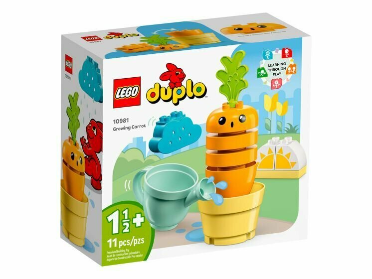 Конструктор пластиковый LEGO DUPLO 10981 Выращивание моркови