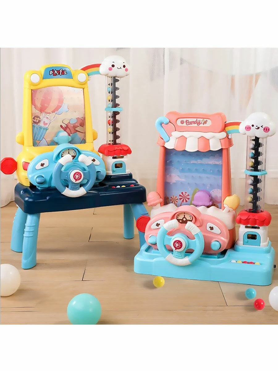 Развивающий игровой автомат Пинбол Catch the beads, 33911A