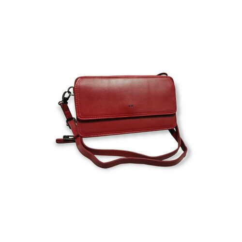 фото Нагрудный кошелек 24404/red, фактура матовая, красный pouchman