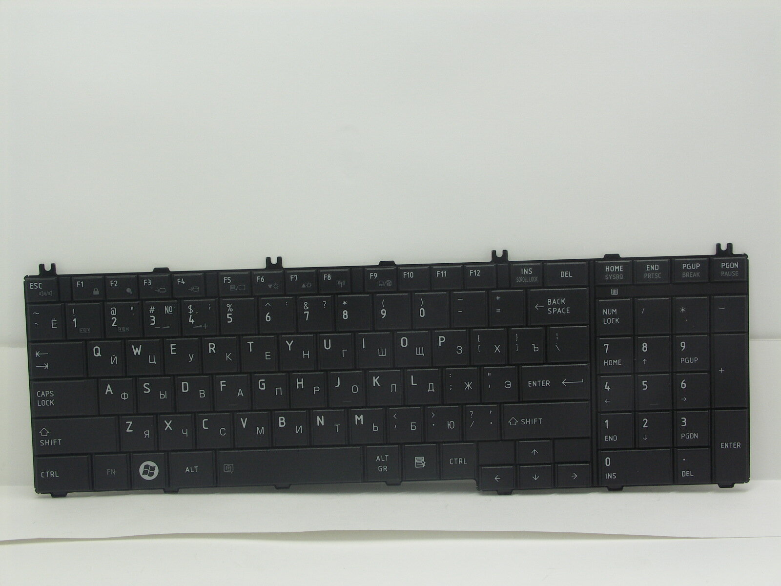 Клавиатура Toshiba Satellite C650, C650D, C655, C660, C670, L650, L650D, L655, L670, L675, L750, L750D, L755 (черная) (KBD-TO-14)