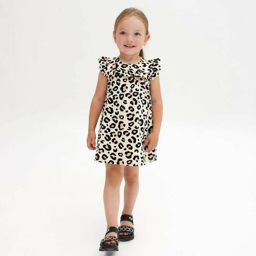 Платье детское с рюшей KAFTAN Trendy р.34 (122-128) 5425315 платье omma kids размер 34