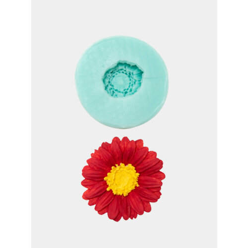 Силиконовая форма Цветок Гербера силиконовый молд форма для шоколада 1199₽