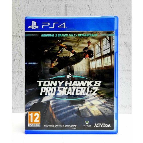 Игра Tony Hawks Pro Skater 1+2 (Английская версия) для PS4. Товар уцененный