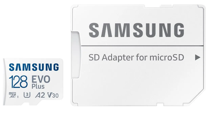 Карта памяти MicroSD 128GB Samsung Class 10 Evo Plus U1 (130 Mb/s) (MB-MC128KA)