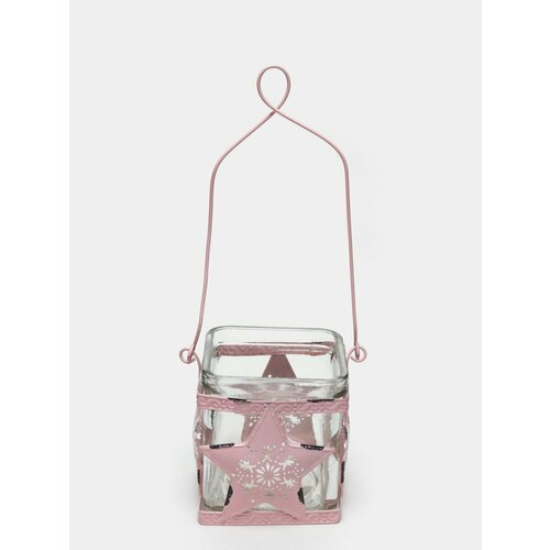 Подсвечник декоративный Звезда Сердце Цвет Конфетный 1318₽