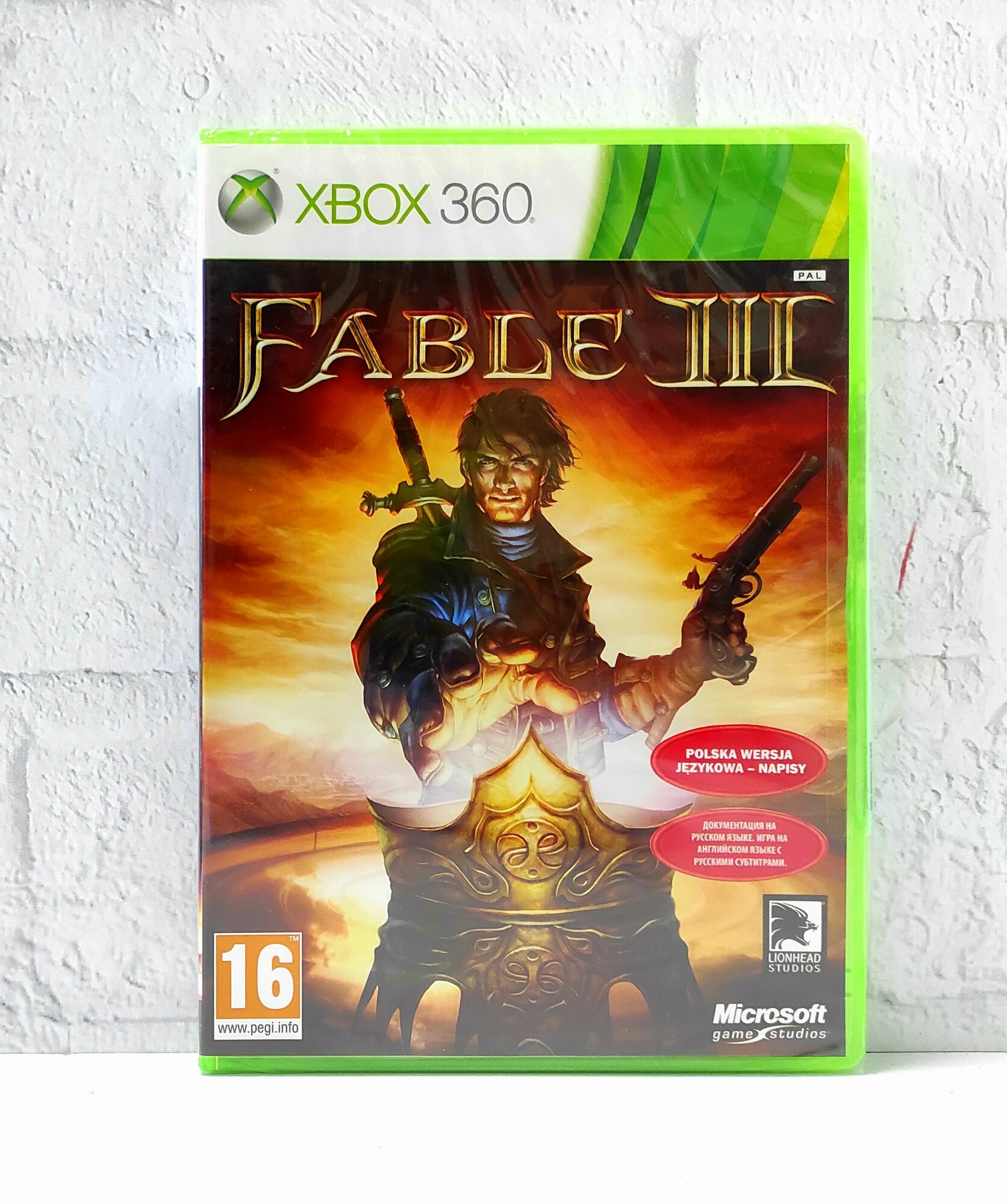 Fable 3 (III) Русские Субтитры Видеоигра на диске Xbox 360