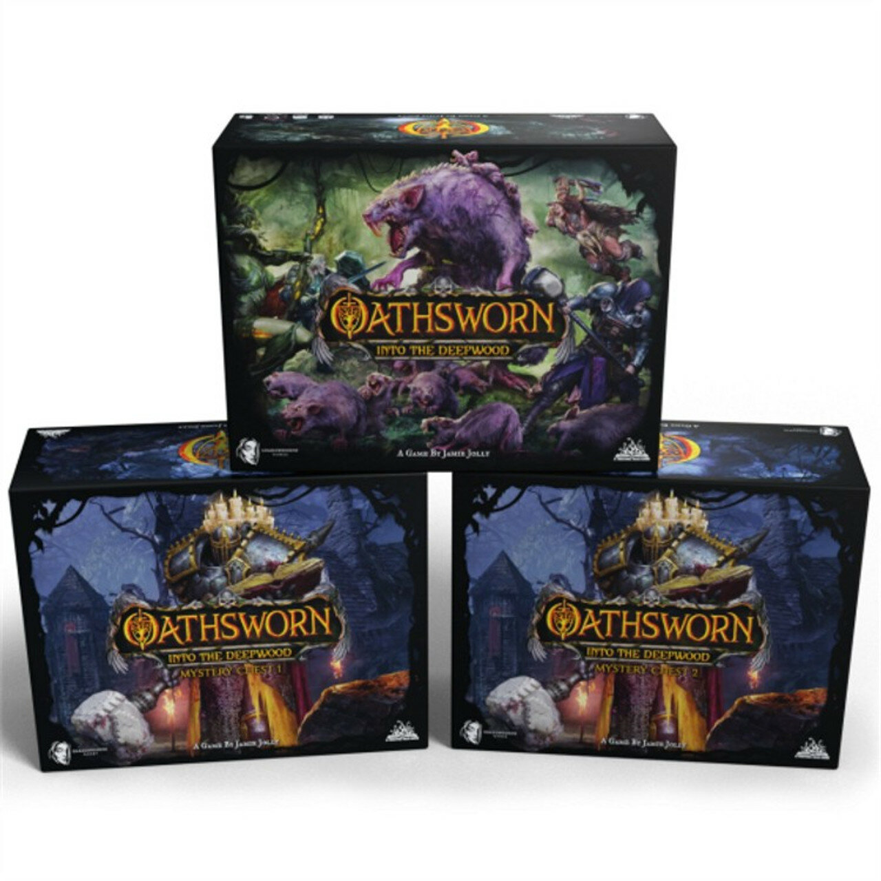 Настольная игра Oathsworn. Into the Deepwood. Second Edition Core Pledge на английском языке