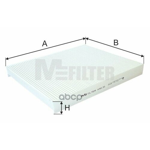 MFILTER K9131 фильтр салона\ Santa fe (Санта фе) II 2.0crdi / 2.4 06