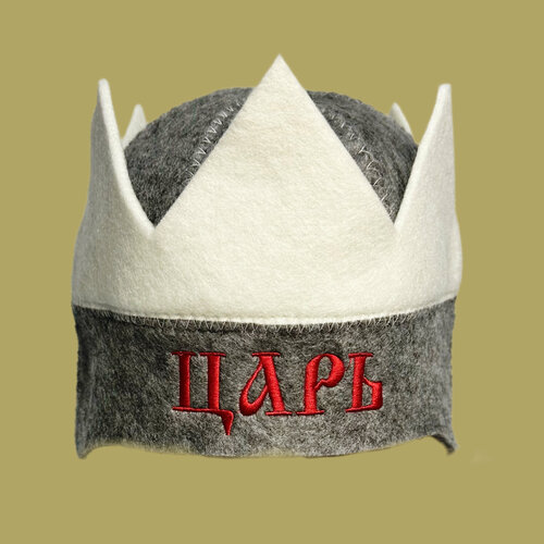 Шапка для Бани и Сауны Царь