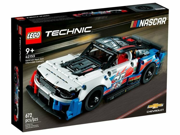 Конструктор LEGO Technic Шевроле Камаро ZL1 нового поколения NASCAR 42153