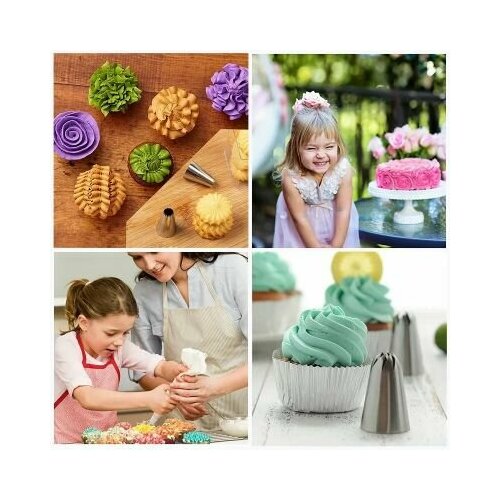 Насадки для кондитерского мешка 9 шт 290₽