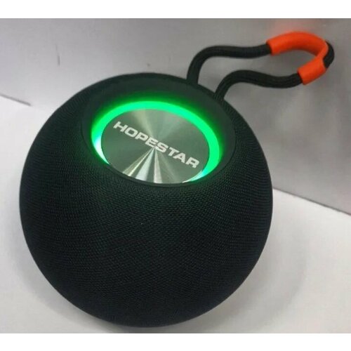 Беспроводная портативная колонка Bluetooth RGB подсветка Bass мембрана водонепроницаемый корпус Hopestar P35 230000₽