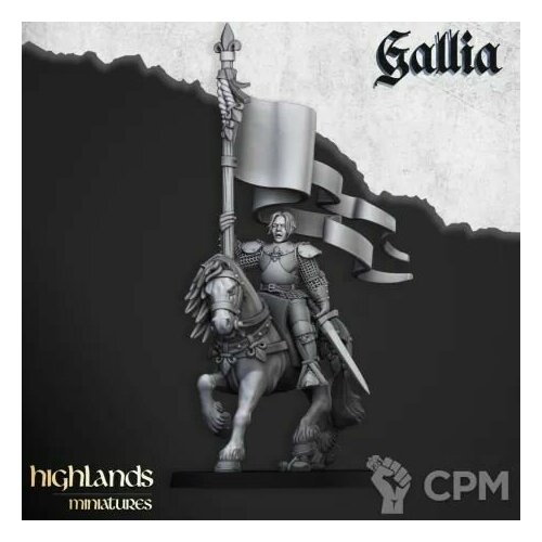 Warhammer Bretonnia Baroness of Gallia Mounted/Бретоннская Баронесса Галлии на Коне