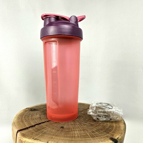 фото Спортивная бутылка, классический шейкер 700мл 700 мл,(розовый, красный) нет бренда
