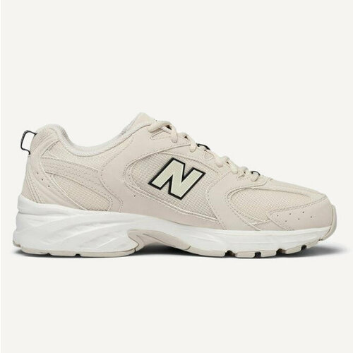 Кроссовки New Balance, размер RU 39 US 6.5 см 24.5, бежевый кроссовки new balance mr530 white black