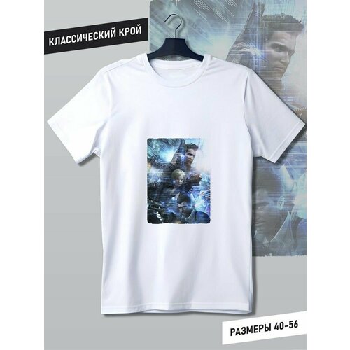 фото Футболка hypnotica, размер m, белый