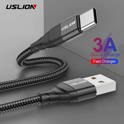 Кабель usb type c/ шнур type c USB / зарядка тайп си / юсб провод быстрой зарядки / шнур type-c для смартфона Xiaomi, Huawei, Honor, Samsung