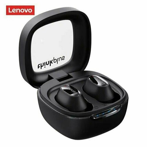 Беспроводные наушники Lenovo XT62 True Wireless Earbuds черные наушники lenovo xt93 true wireless earbuds черный