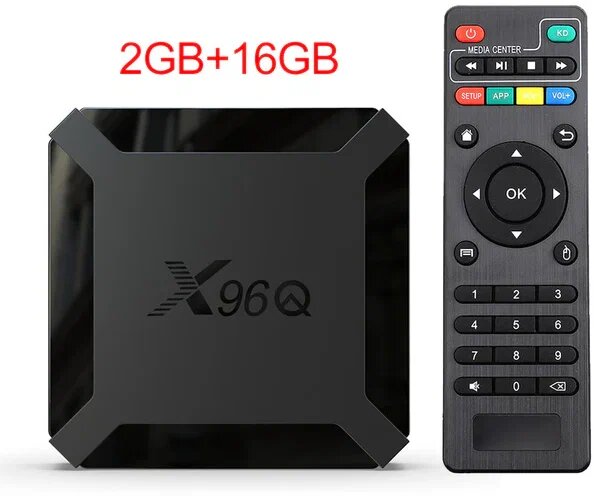 Смарт TV Box X96Q 4K Android 10.0 2/16 Гб