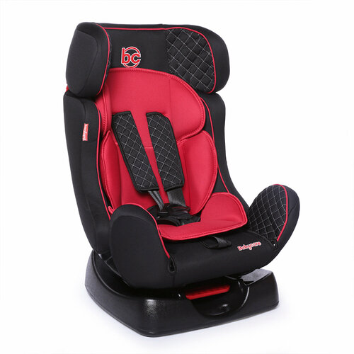 Автокресло группа 0/1/2 (до 25 кг) Babycare Nika, black/red