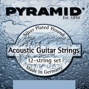 Pyramid 320/12 Silver Wound - Комплект струн для 12-струнной акустической гитары