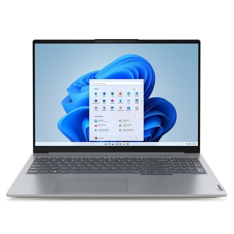 Ноутбук Lenovo ThinkBook 16 G6 IRL Intel Core i7 13700H 2400MHz/16"/1920x1200/16GB/512GB SSD/Intel Iris Xe Graphics/Wi-Fi/Bluetooth/Без ОС (21KH00PEAK) Grey