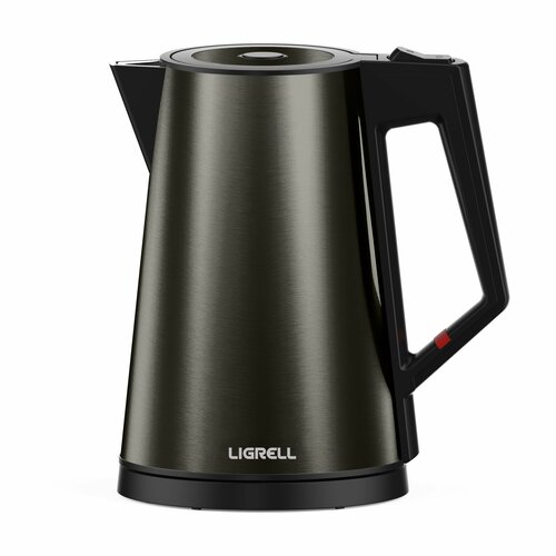 Чайник эл LIGRELL LEK-1722B 17л пов на 360град тройные стенки2200Вт LED подсветка черный 269000₽