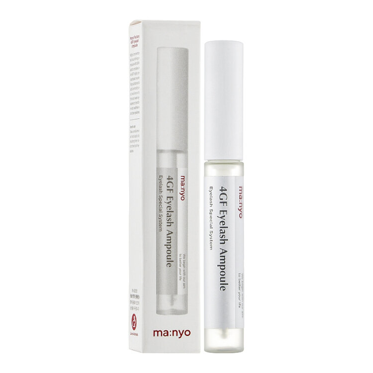 Ампульная сыворотка для ресниц с фактором роста MANYO 4GF EYELASH AMPOULE, 5 мл.