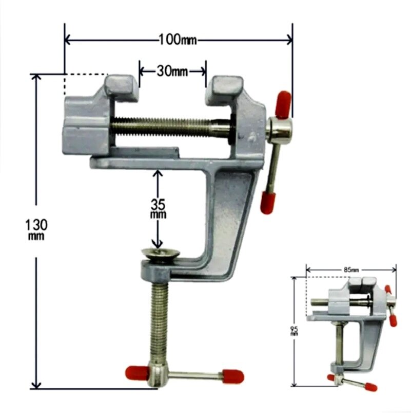Тиски 30 (35) мм, мини