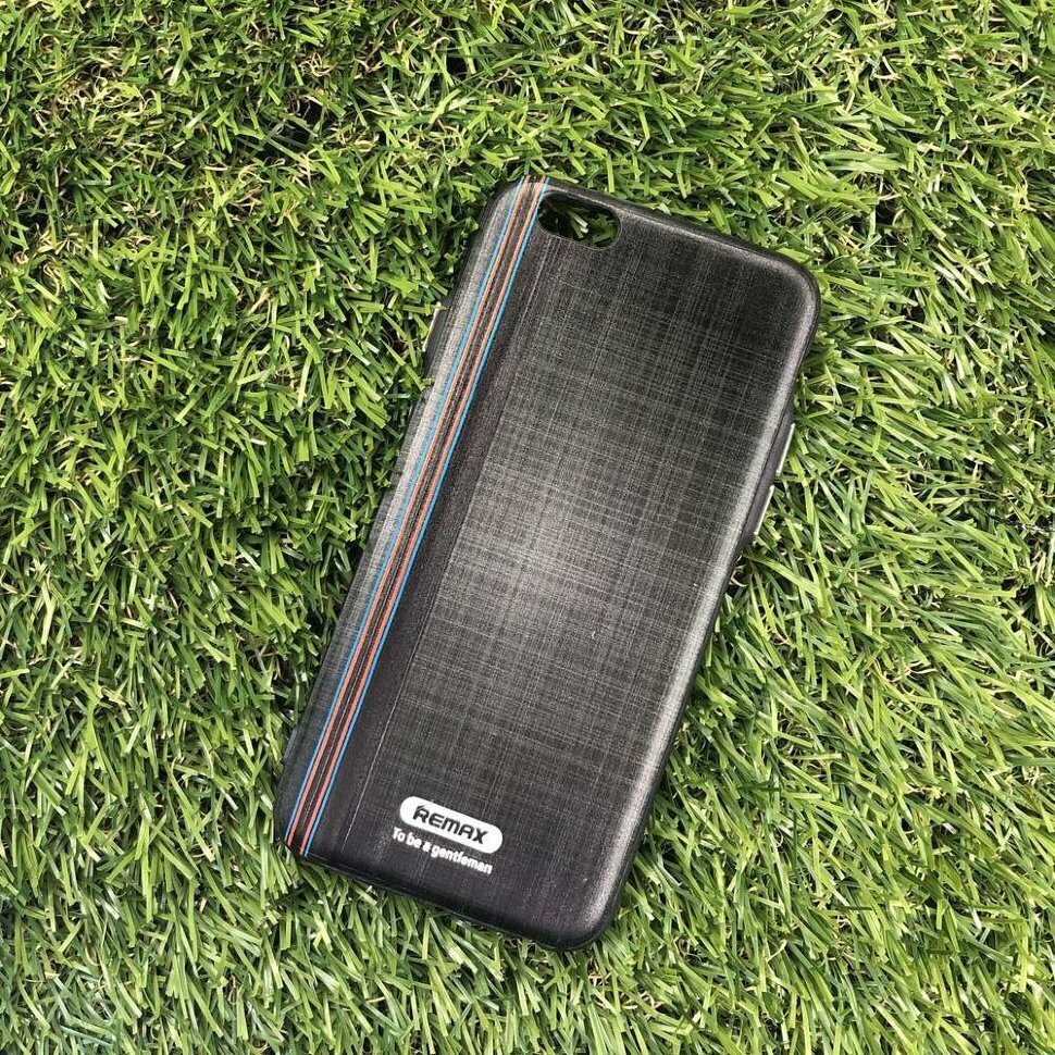 фото Чехол накладка пластиковый для айфон Iphone 6/6s Remax Gentleman Полоска Сбоку