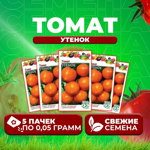 Томат Утенок, 0,05г, Гавриш, Овощная коллекция (5 уп)
