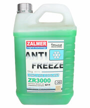 Антифриз ZALMER ZR3000 G11 -30С зеленый 5кг